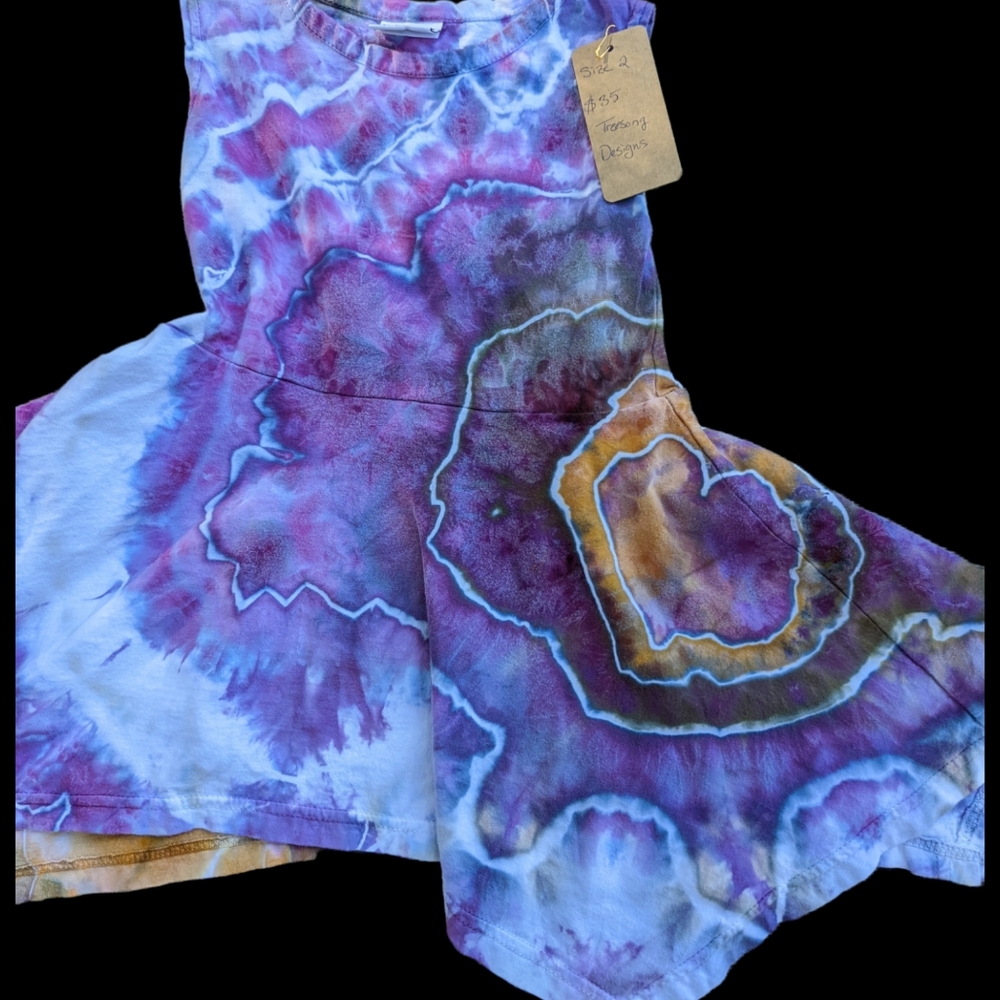 Tie dye dress
